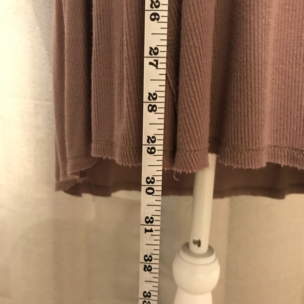 Tan Cold Shoulder Top - Picture 2 of 6